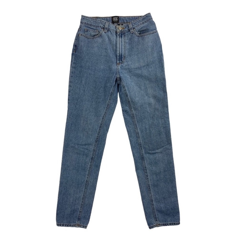 BDG Jeans Womens 26 Blue Mom High Rise Slim Tapered Leg Urban Outfitters - Picture 2 of 10